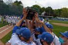 Baseball vs Babson NEWMAC Finals  Wheaton College vs Babson College play in the NEWMAC baseball championship finals. - (Photo by Keith Nordstrom) : Wheaton, baseball, NEWMAC, Babson